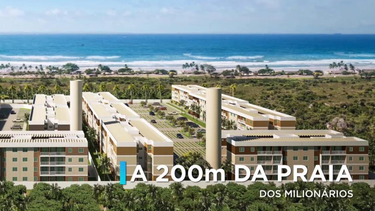 Apartamento Em Ilheus - Praia Dos Milionarios - Vog Atlantico - Pe Na Areia Apartman Kültér fotó